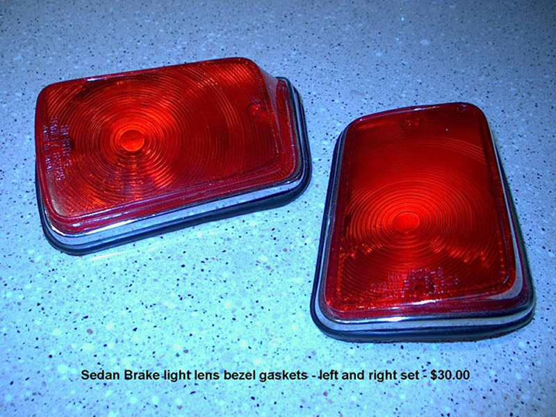 Honda 600 sedan brake light lens gasket